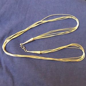 Jewelry - Silver liquid bead vintage necklace pristine Jewelry - Silver liquid bead vintage necklace pristine